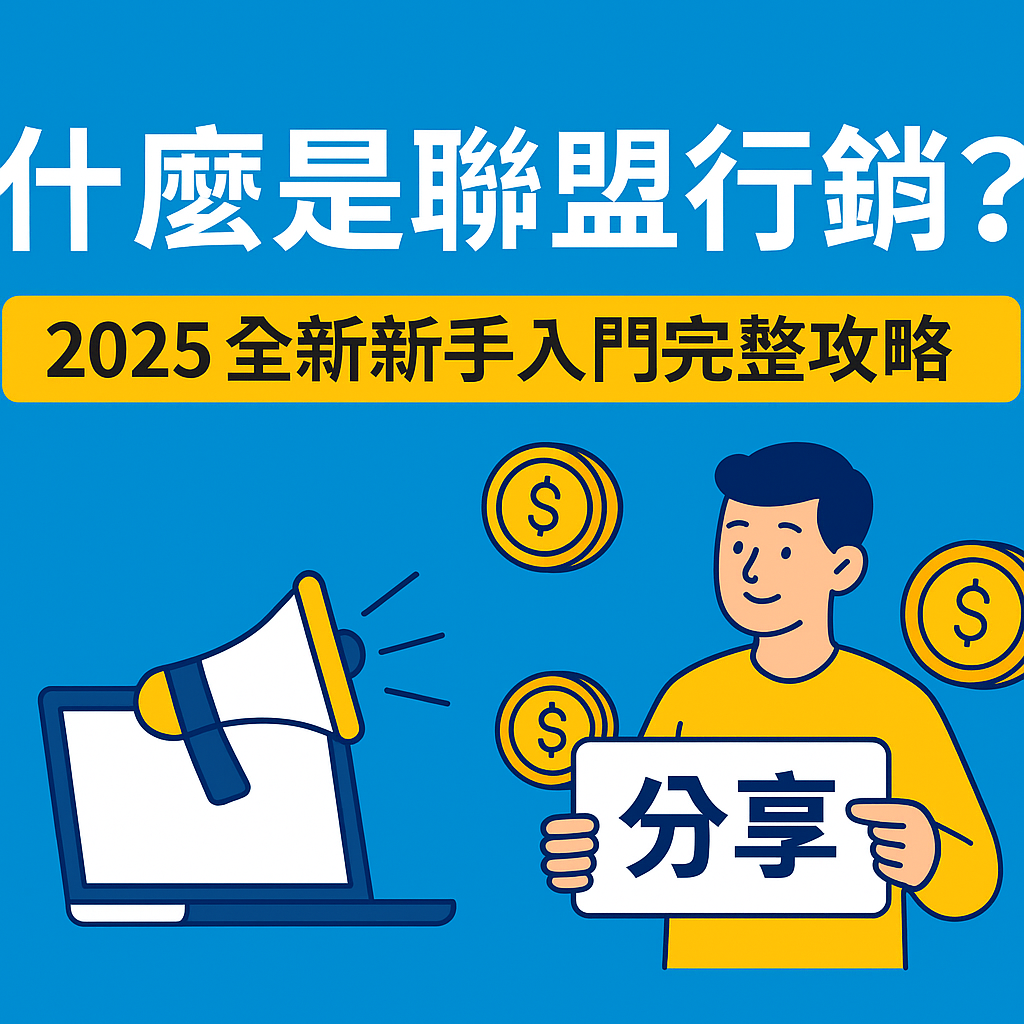 什麼是聯盟行銷？2025 全新新手入門完整攻略 封面圖