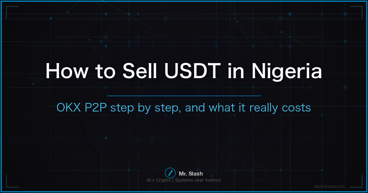 How to Sell USDT in Nigeria｜slash-invest