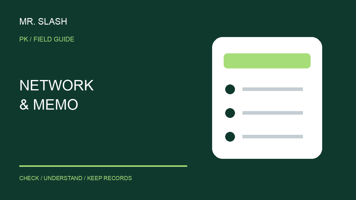Crypto Withdrawal Checklist for Pakistan: Network, Memo and Test Transfer
